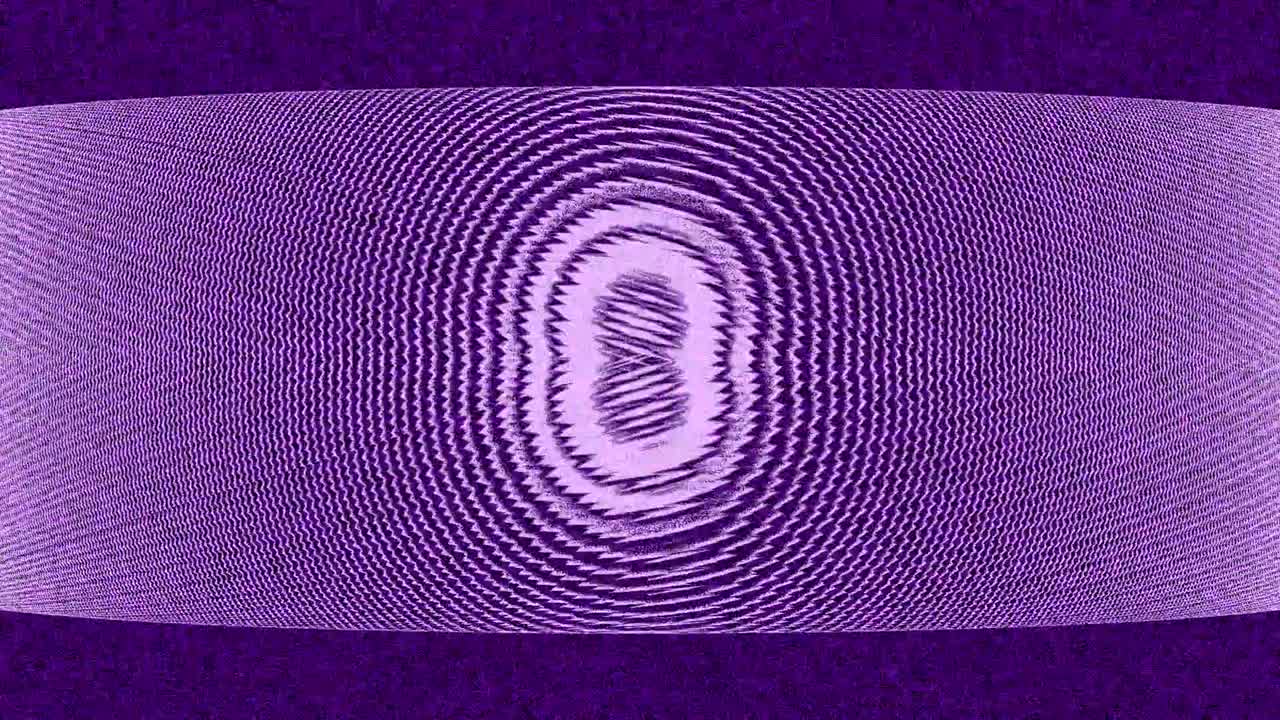 círculos concéntricos abstractos y parpadeantes