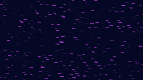 cuadrados geométricos futuristas en filas con neón en una galaxia oscura