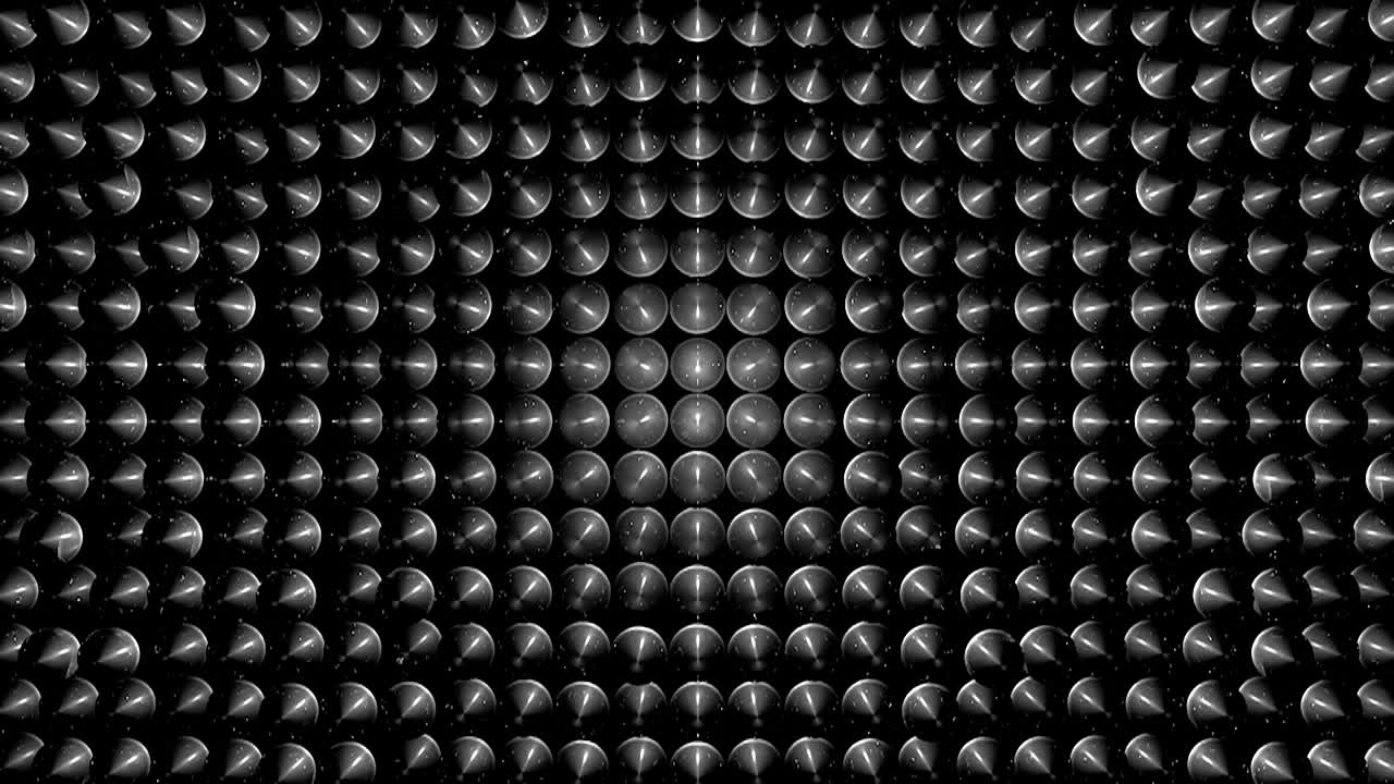 fondo abstracto con esferas de vidrio