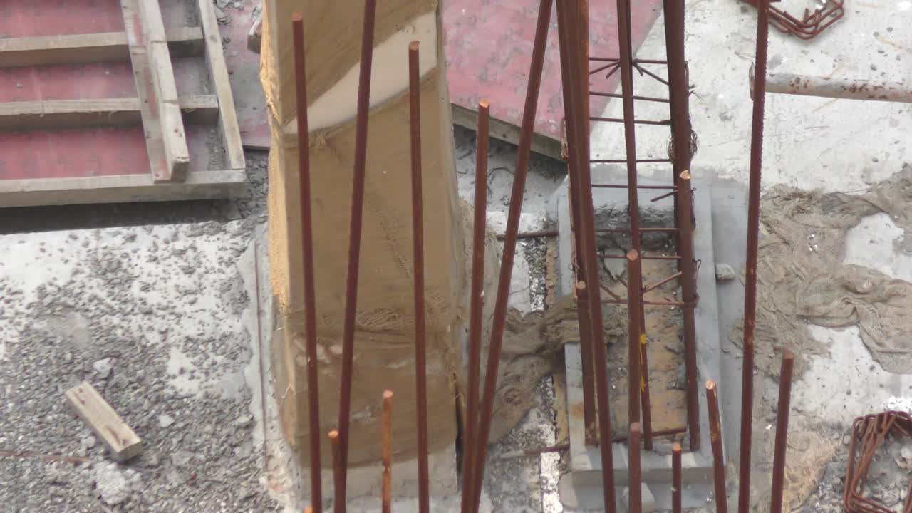 위 에서 볼 수 있는 건설 현장