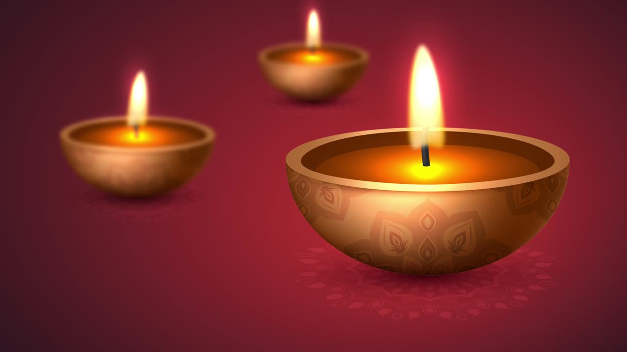 ディワリ 4k アニメーション