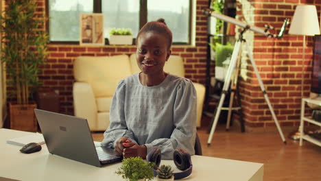 African-american-freelancer-at-home