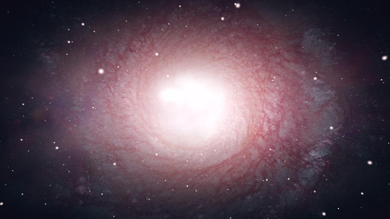 brillante espacio profundo viajando nebulosa con estrellas universo infinito y noche estrellada ciencia rotación