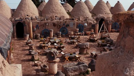 The-historical-conical-dome-houses-of-Harran-Sanlıurfa-,Turkey