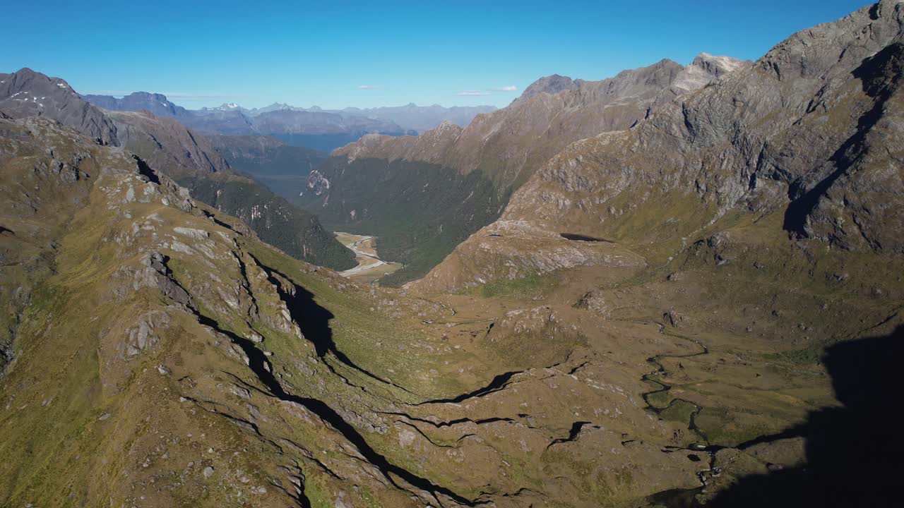 routeburn flats y valle en la famosa zona de senderismo del mundo