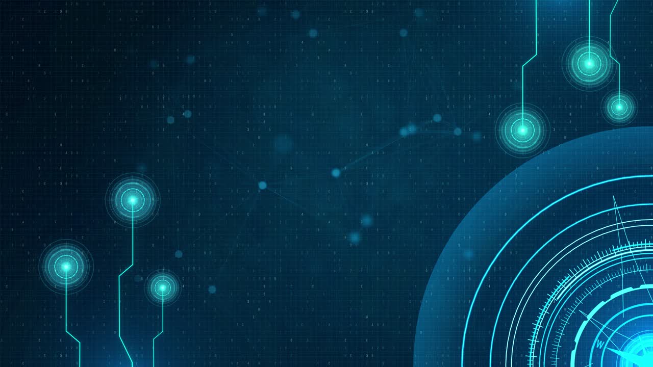 Abstract Technology Background