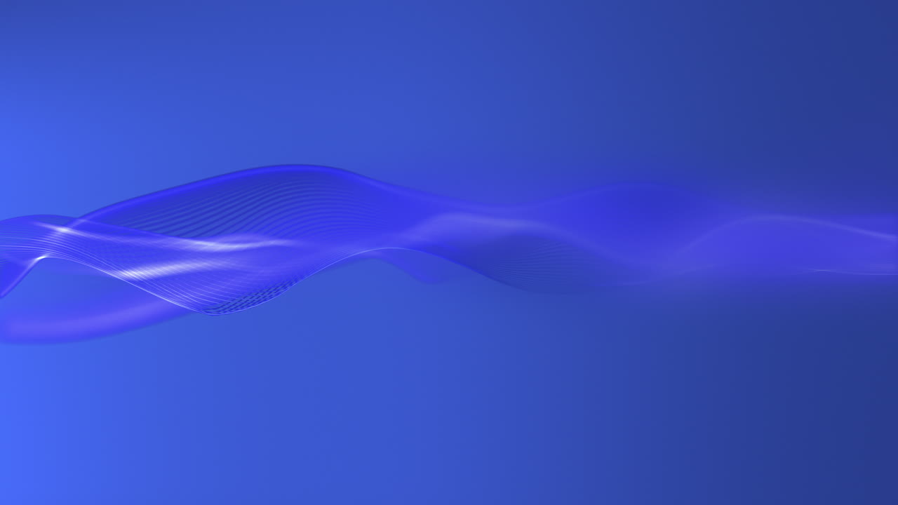 Subtle Blue Wave Animation – Looping Background Texture