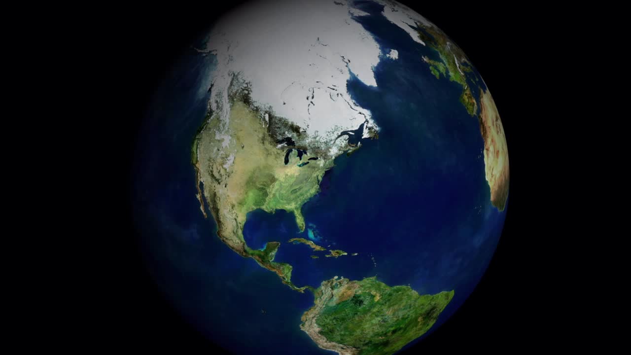 우주에서 워싱턴 dc의 수도 건물까지 확대