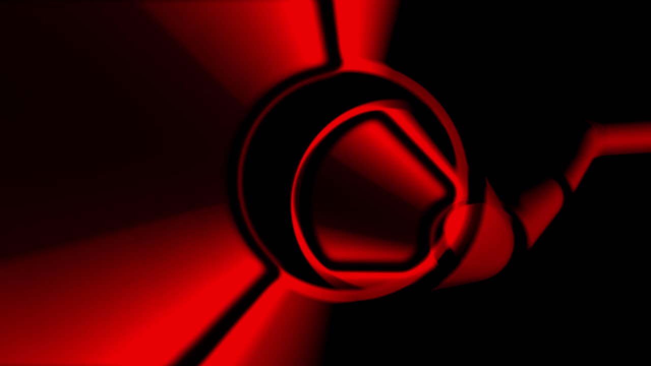 추상적인 터널 애니메이션