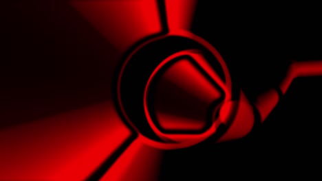 abstrakte tunnelanimation