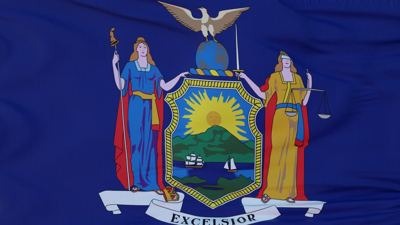 뉴욕 주의 발, 미국의 지역, 바람에 흔들리고