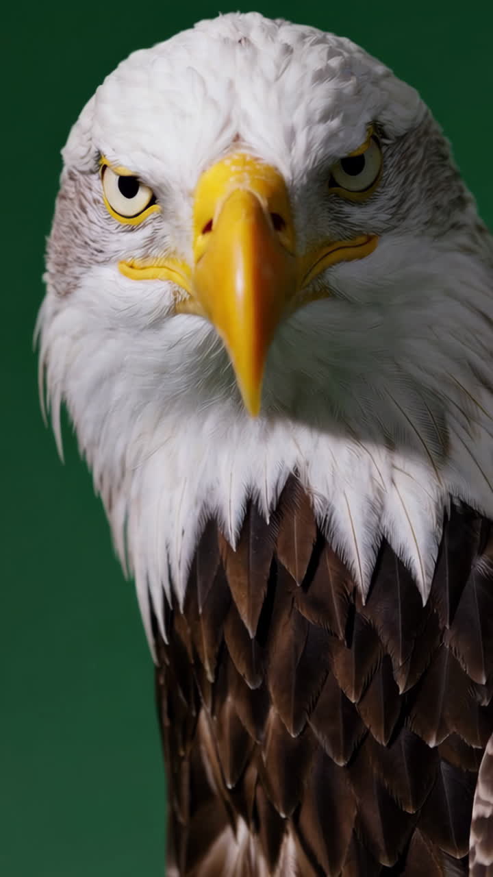 el retrato del águila calva