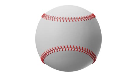 baseball ball isolated on white background.