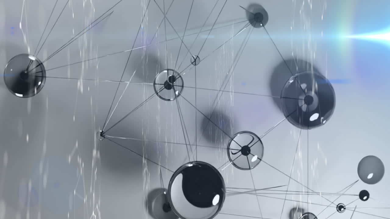 화학 공식에 대한 움직이는 모양의 애니메이션