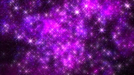 starry nightscape purple and black background with stars