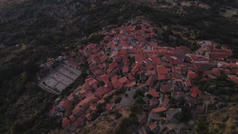 Portuguese-historic-Monsanto-village-at-sunset-in-Portugal