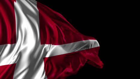 waving danish flag