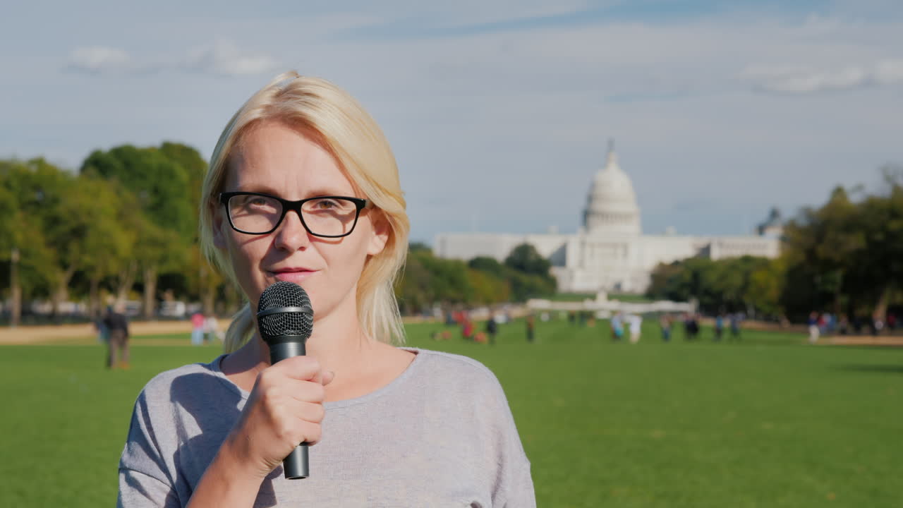 국회 의사당 건물 dc 기자