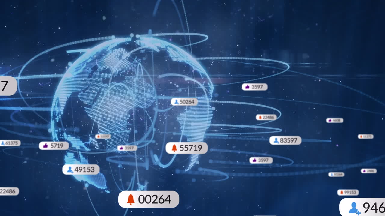 전 세계 미디어 아이콘 및 스의 애니메이션