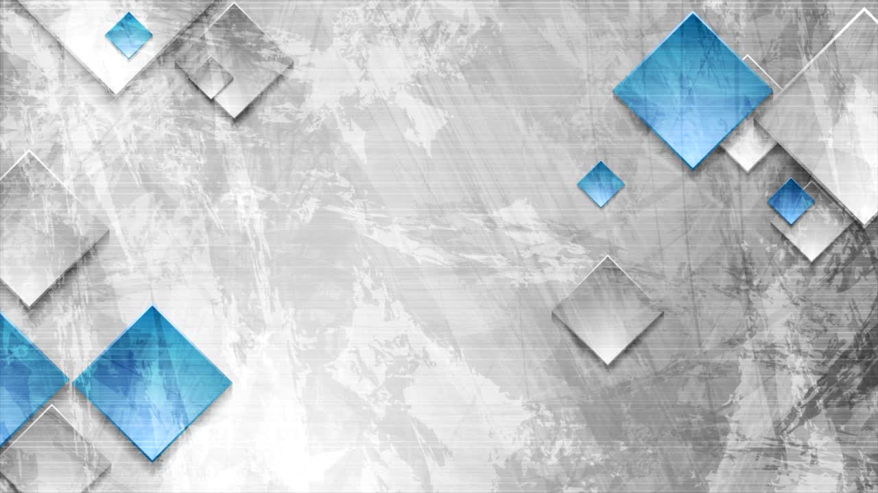 pared grunge azul gris y diseño de movimiento de cuadrados