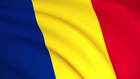 la bandera nacional de rumania