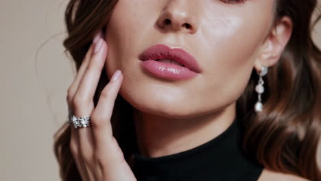woman with jewelry