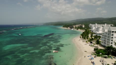 Amazing-aerial-tropical-beach-shot-of-blue-sky-turquoise-water-in-st