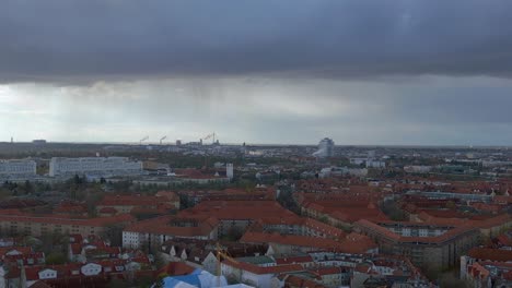 lluvia sobre la gran ciudad