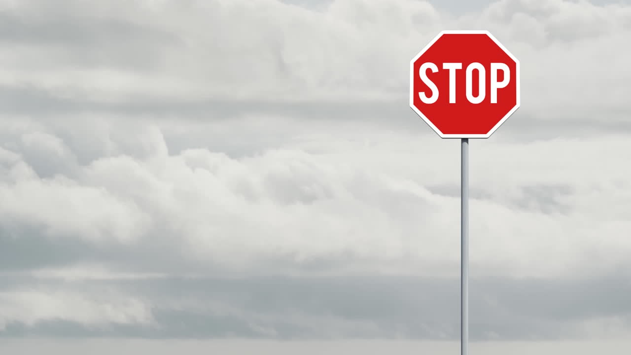 파란 하늘의 구름에 대한 스 ⁇  텍스트와 함께 표지판 게시물