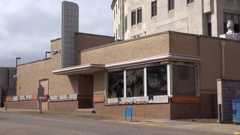 an establishing shot of the greyhound bus station where the freedom riders of the civil rights movement left montgomery alabama