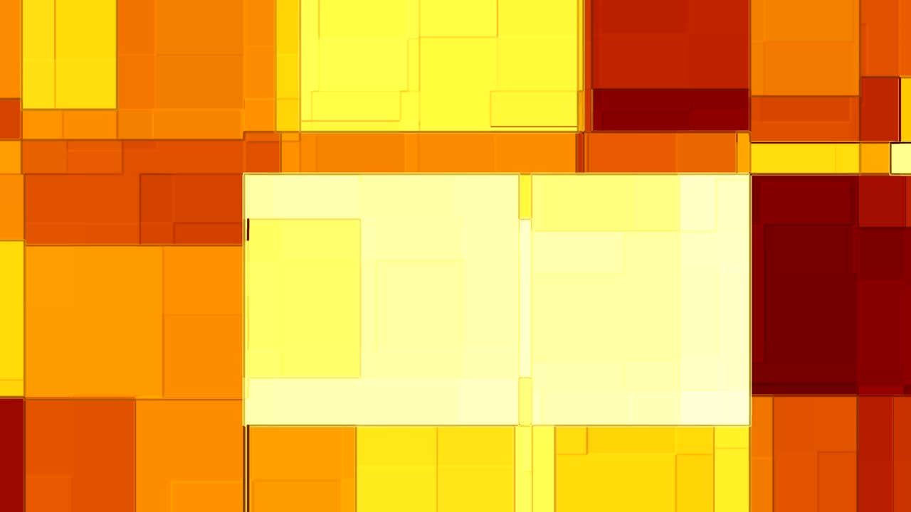 Abstract animated background of rectangles