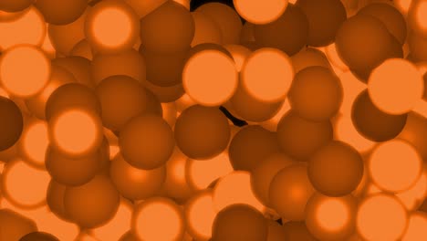 animación de bola de punto de gran tamaño en movimiento gráficos de movimiento
