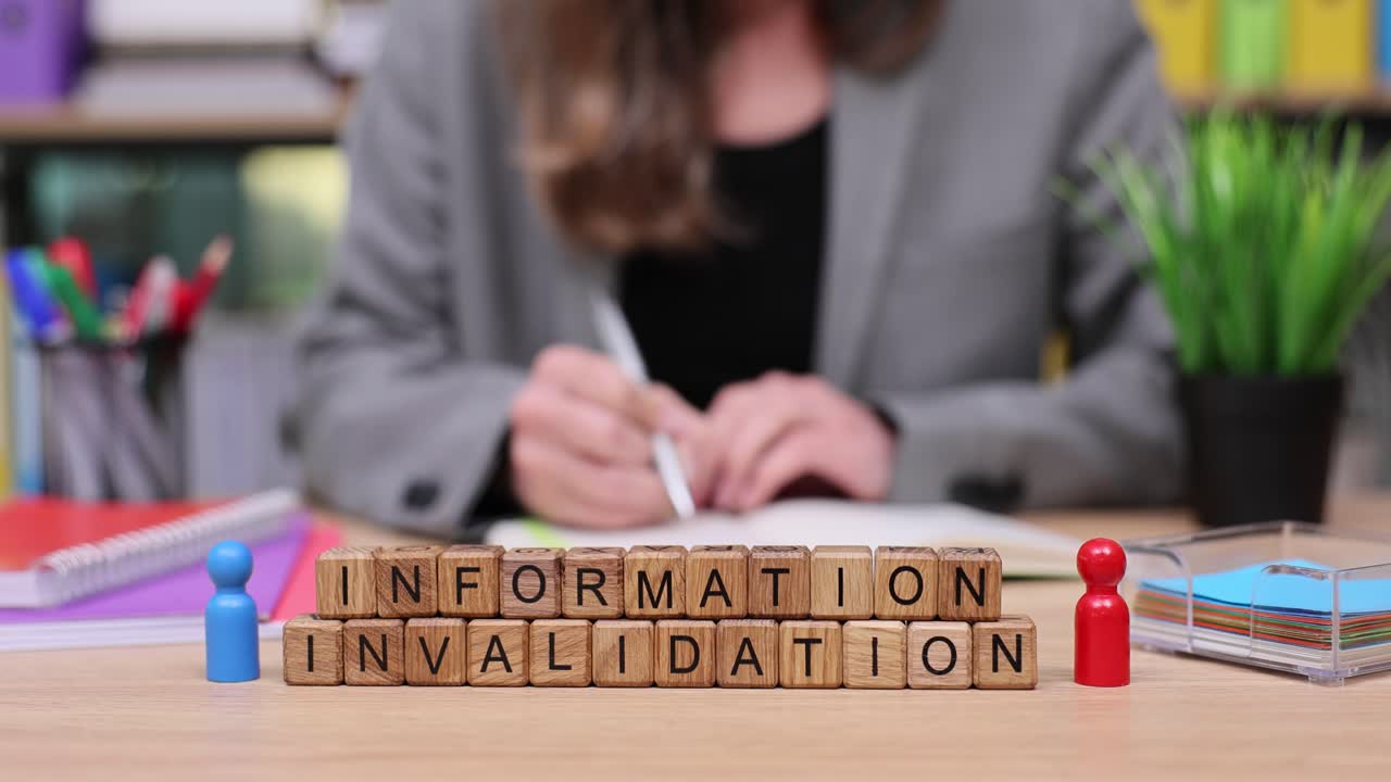 Information Invalidation Concept