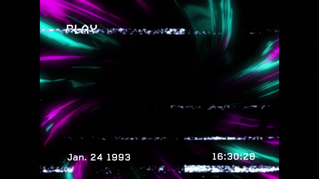 animación de la interferencia sobre las formas en movimiento