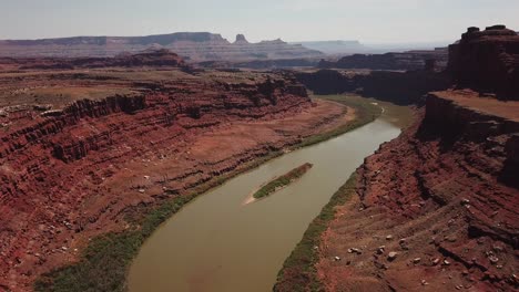 cinematic shots of scenic natural desert formation areas in and around moab.