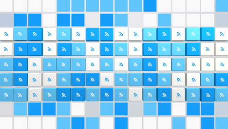 Social-feed-icons-pattern-on-blue-gradient