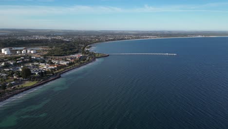 The-coastline-of-the-town-of-Esperance-and-the-bay-in-Western-Australia