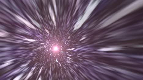 hyperspace jump through star field effect