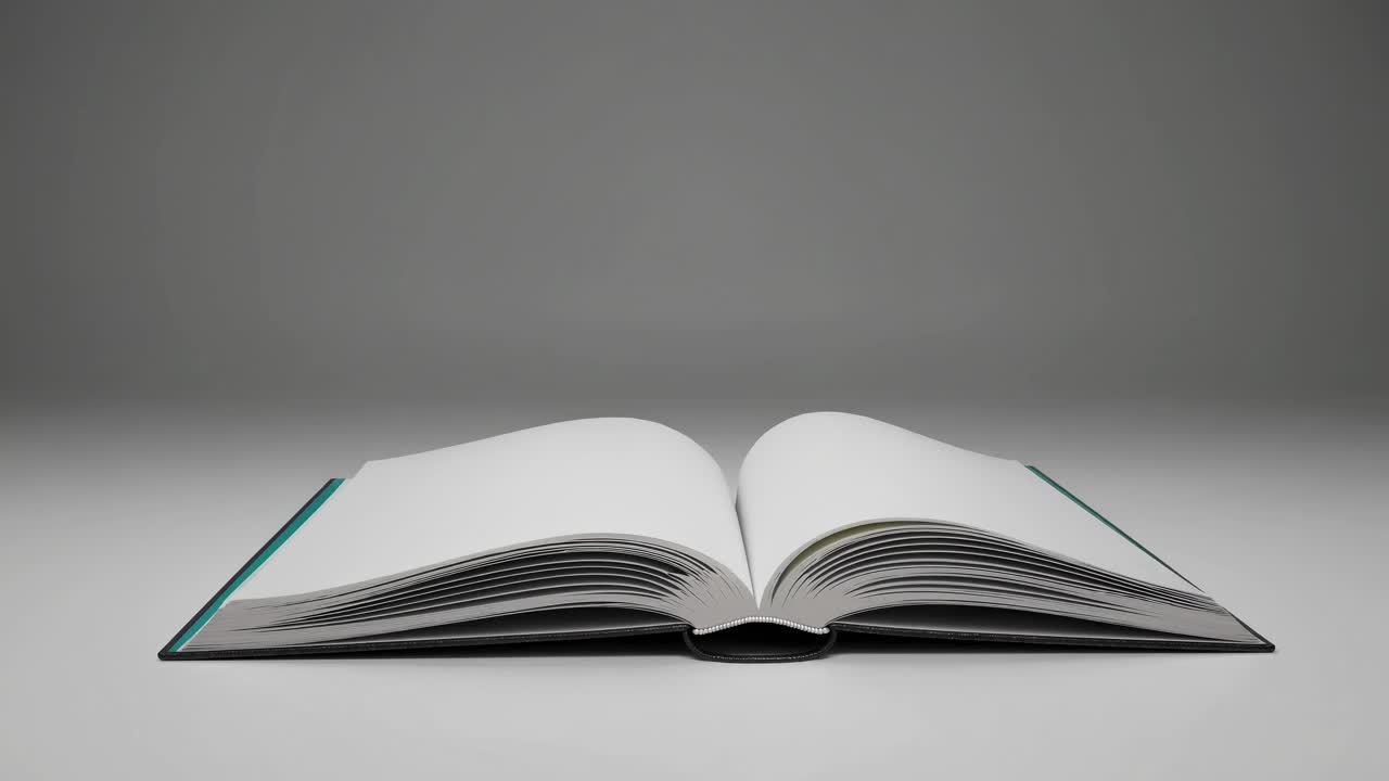 libro abierto con marcadores de colores