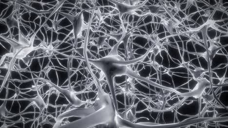 Neuronen-Gehirn-Geist-Axon-Gedanke-Neuronales-Netzwerk-Hologramm-Zelle-Gesundheit-Wissenschaft-4k