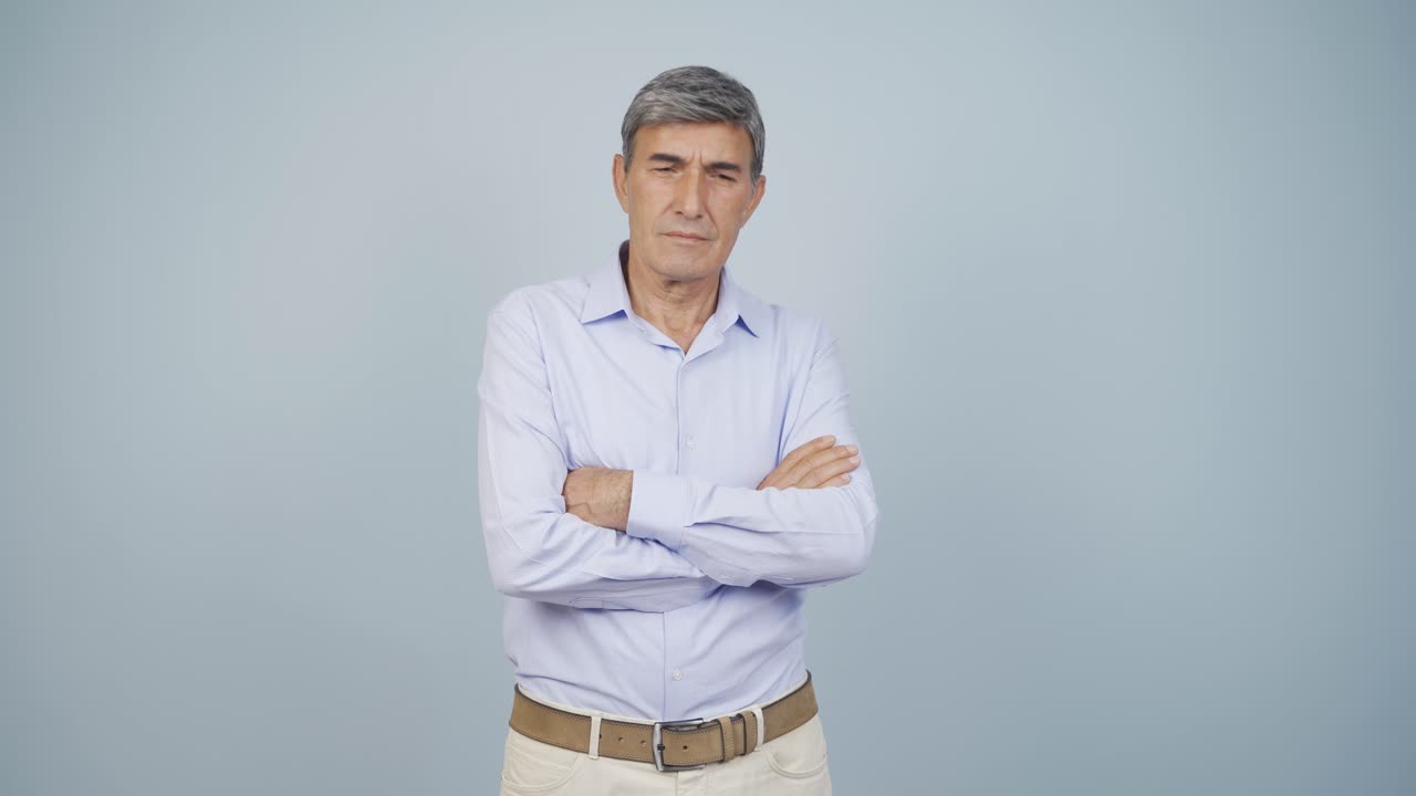 The old man who is offended.