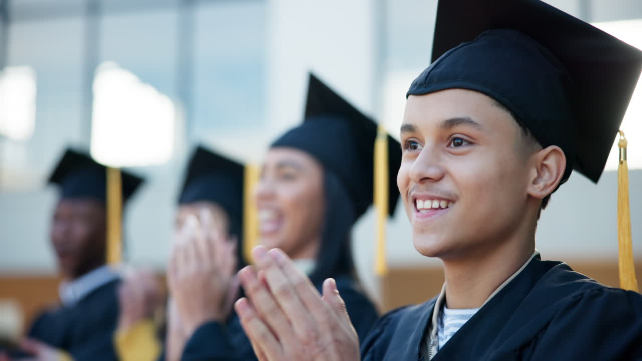 Graduating Students Celebrating