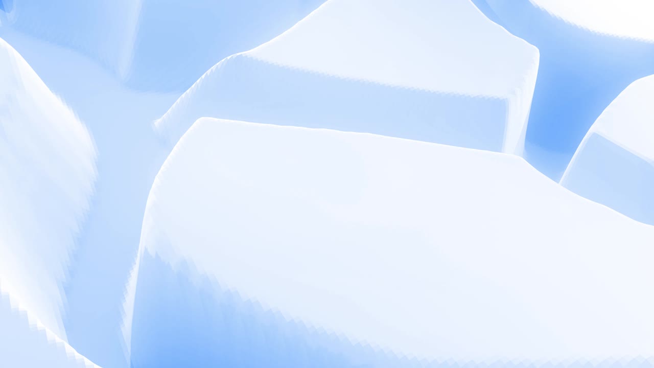스타일리시 블루 화이트 크리에이티브 추상 저 폴리 배경 4k 추상 파동 패턴 루프로 표면을 이동 부드러운 부드러운 무 애니메이션 간단한 미니멀 기하학 bg