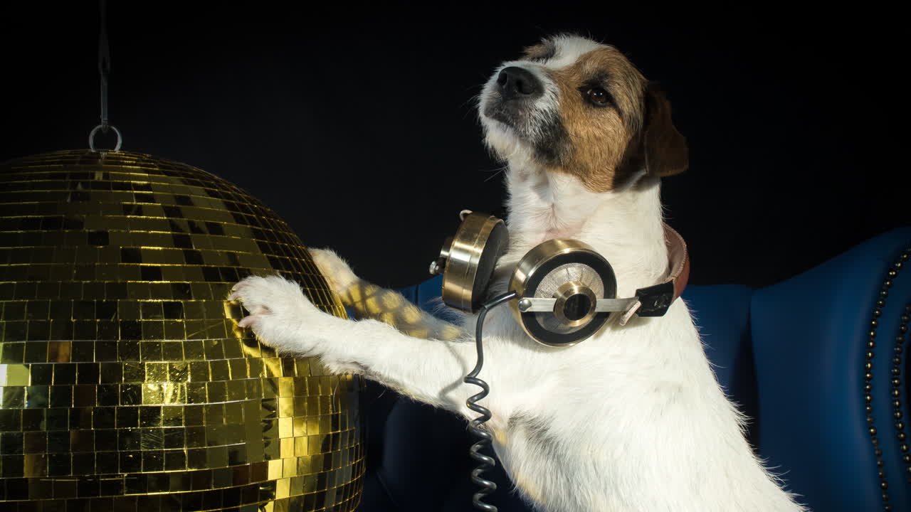 개 골드 디스코 4k 08