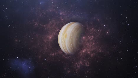 Planet-Jupiter-Im-Nebel-Des-Weltraums