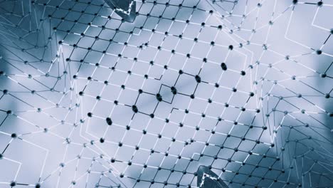 abstract network grid design