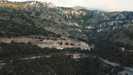 mountain road scenery