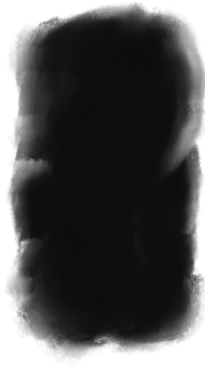 Texture astratta lavaggio inchiostro nero su sfondo bianco.