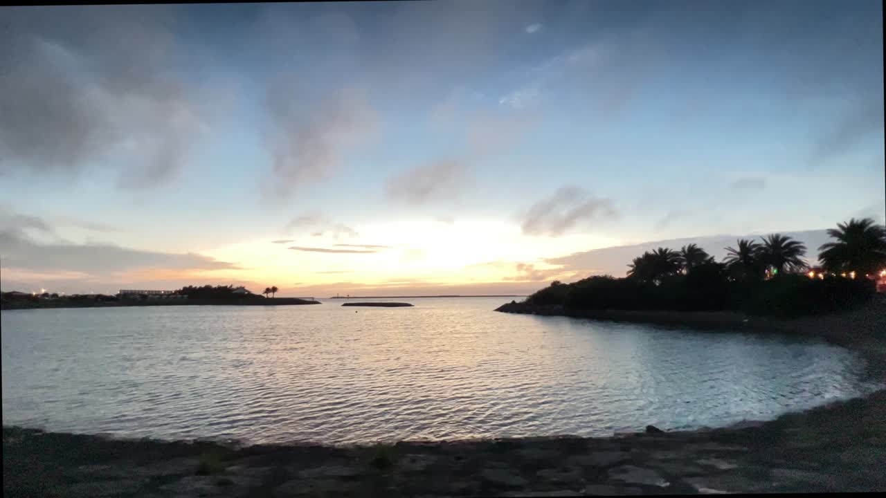 Evening view from Okinawa Naha Umisora Park