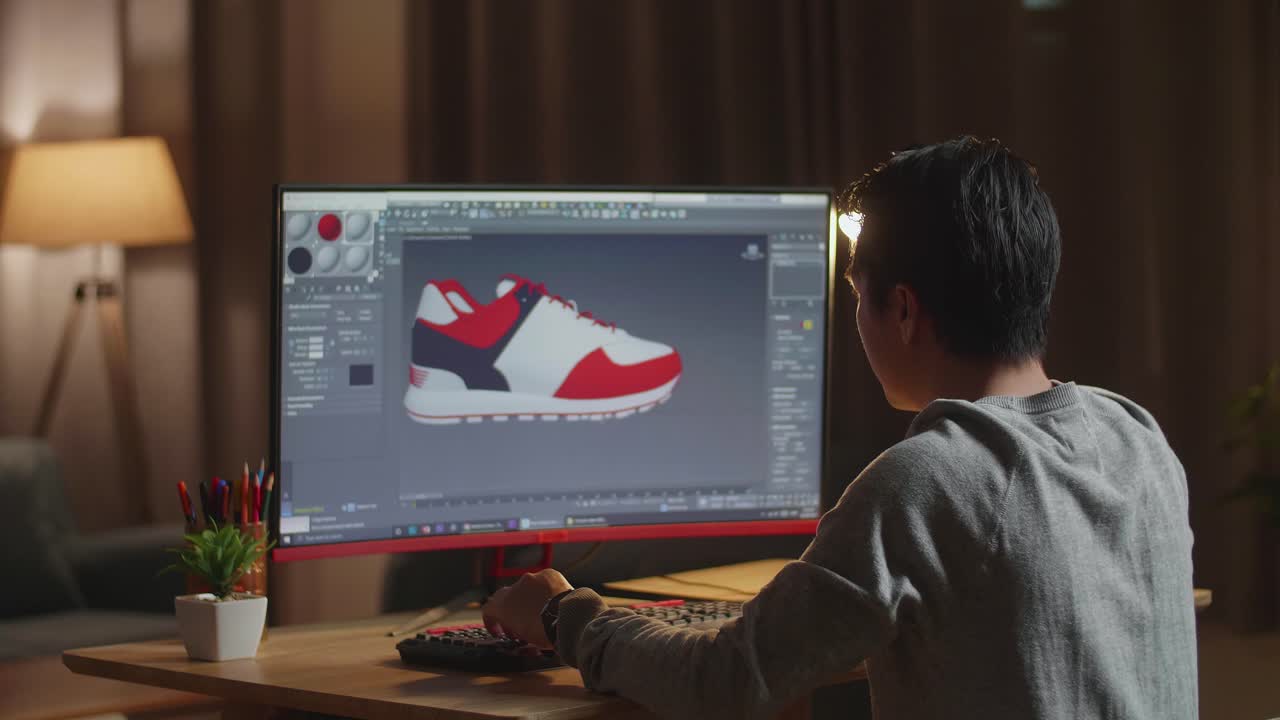 diseño de zapatos en 3d